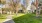 a path with grass and trees